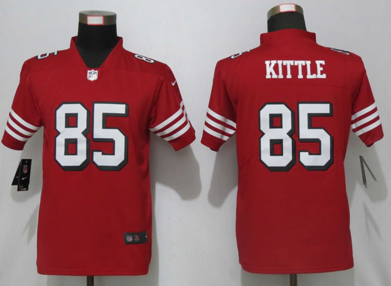 Women Nike San Francisco 49ers 85 Kittle Nike Red Color Rush Vapor Untouchable Limited Jersey,We sell and wholesale Women Nike San Francisco 49ers 85 Kittle Nike Red Color Rush Vapor Untouchable Limited Jersey on line form chian!